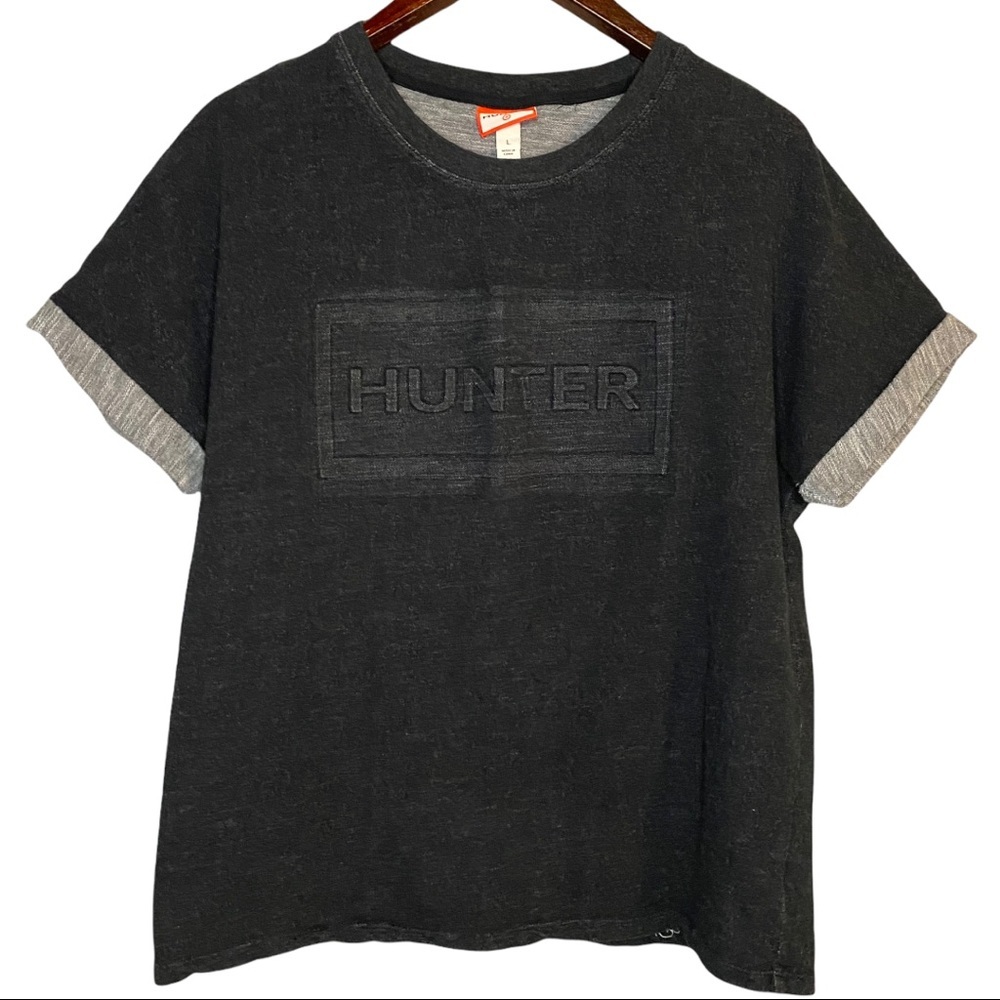 Hunter for Target Embossed Rolled Short Sleeve L